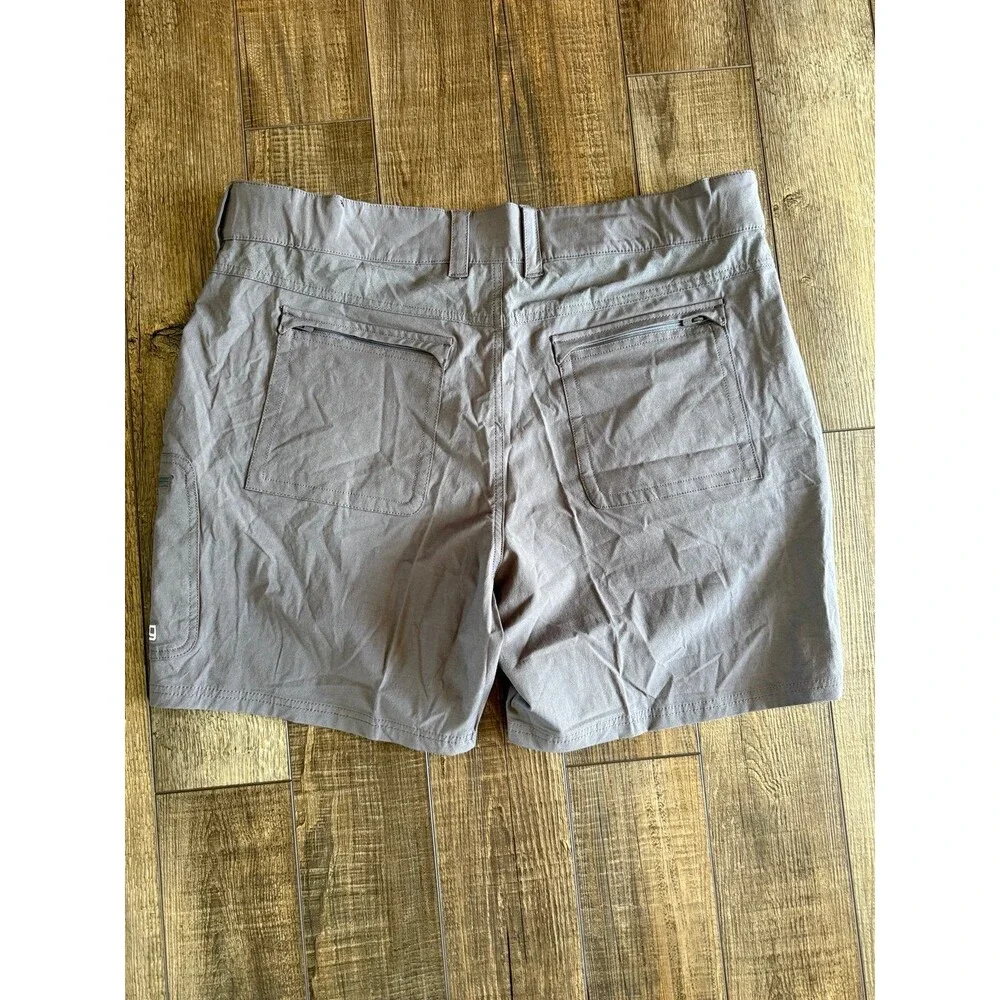 Men’s Huk Next Level 7” Shorts Sz. XXL Grey